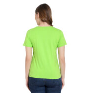 Women’s Neon Color T-Shirt - 100% Premium Cotton, Half Sleeves, Casual Style - Image 3